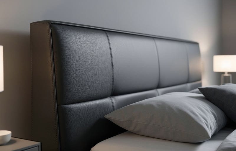 Le lit coffre en bois : la solidité brute