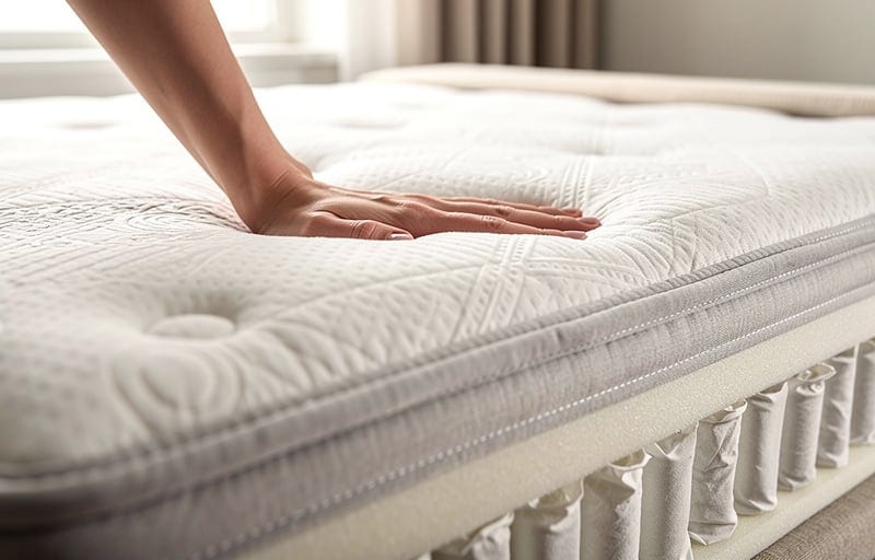 Ressorts ensachés, latex, mousse HD : quelle technologie tient la charge